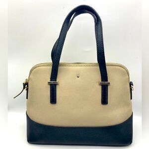 Kate Spade New York Cow Leather Color Block Purse Satchel Handbag